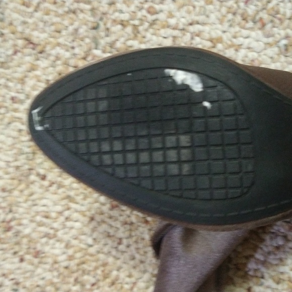 HOSK PICK Size 6 velvet Steve Madden high heel over the knee boots - Picture 14 of 16